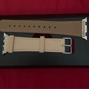 Leather Band Compatible w/ Apple Watch 38mm/40mm